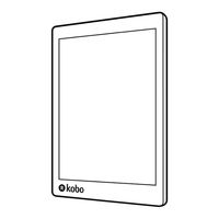 Kobo aura H2O Manuel D'utilisation