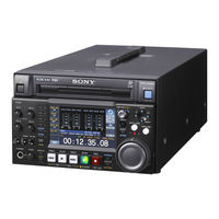 Sony PDW-HD1200 Mode D'emploi