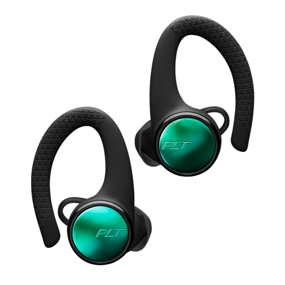 Plantronics BackBeat FIT 3200 Serie Guide D'utilisation