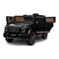 Techkidz Voiture electrique 12V Mercedes AMG G63 avec telecommande Manuel D'utilisation