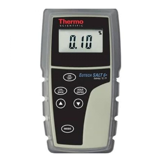 Thermo Scientific COND 6+ Mode D'emploi