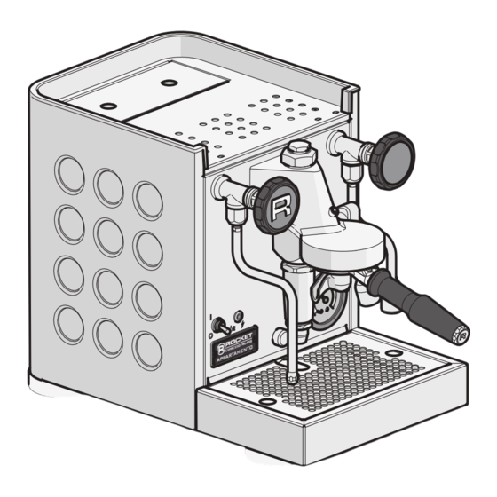 Rocket Espresso APPARTAMENTO Manuel D'utilisation Et D'entretien