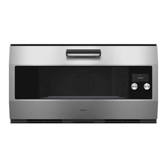 Gaggenau EB 333 610 Notice D'utilisation