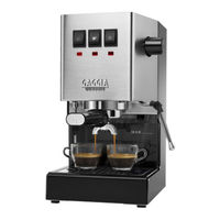 Gaggia Milano NEW CLASSIC RI9480 Mode D'emploi