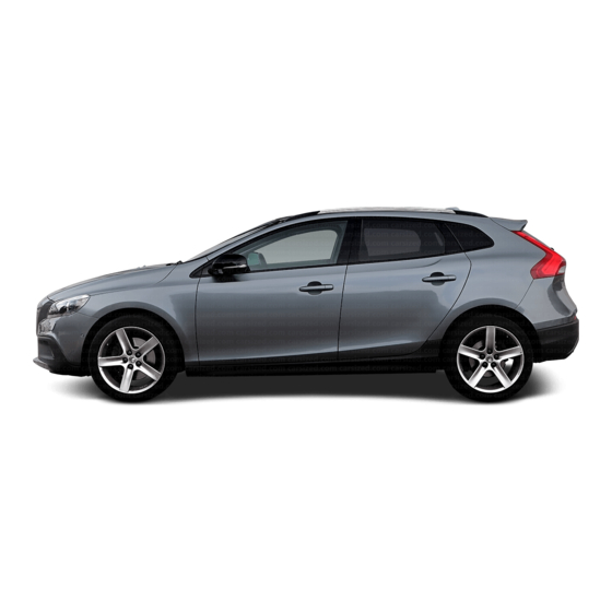 Volvo V40 2013 Guide Rapide