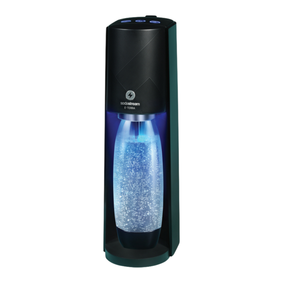 SodaStream E-TERRA Mode D'emploi