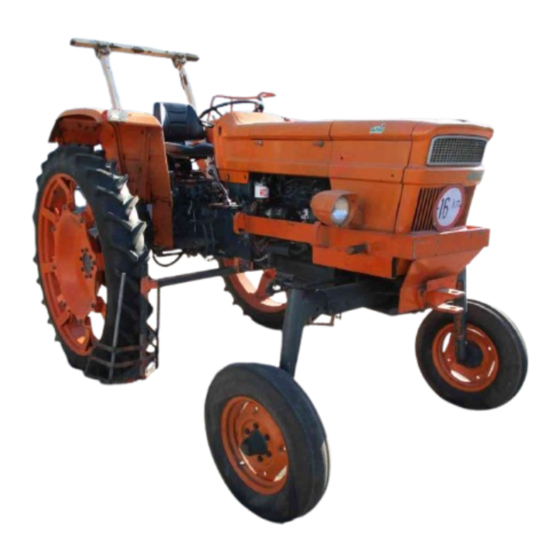 Fiat SOMECA 540TD Guide D'usage