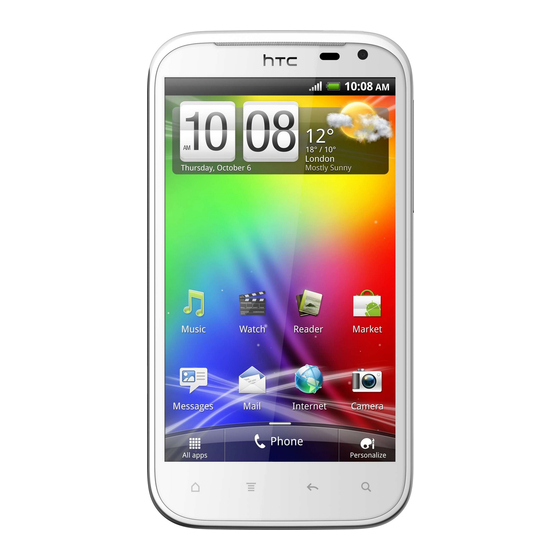 HTC Sensation XL Manuel De L'utilisateur