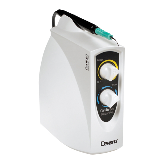 DENTSPLY Cavitron BOBCAT Pro Mode D'emploi