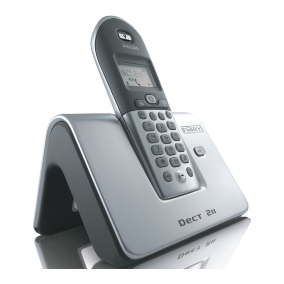 Philips Dect 211 Mode D'emploi