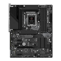 ASROCK PHANTOM GAMING Z790 PG LIGHTNING Manuel Utilisateur