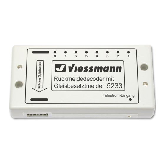 Viessmann 5233 Manuels