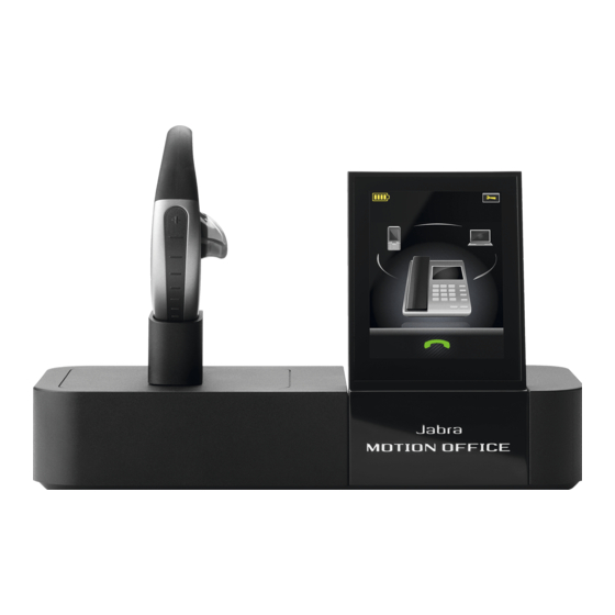Jabra MOTION OFFICE Mode D'emploi