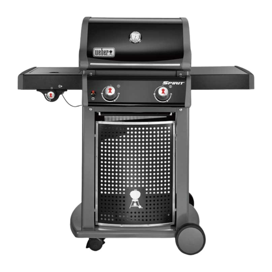 Weber Spirit E-220 CLASSIC Guide D'utilisation