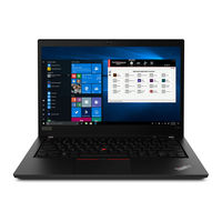 Lenovo ThinkPad T14 Gen 1 Guide D'utilisation