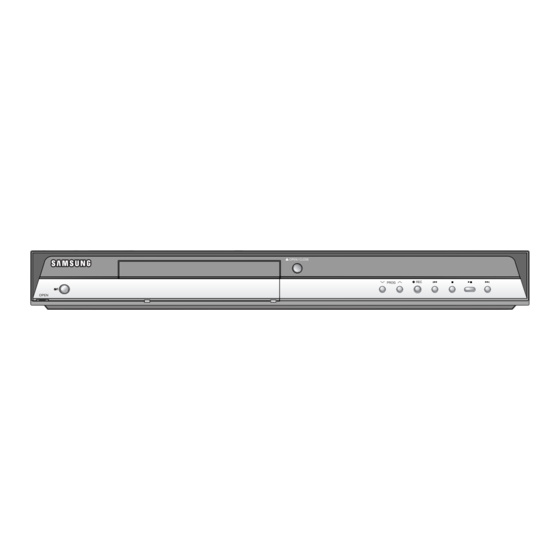 Samsung DVD-R150 Mode D'emploi