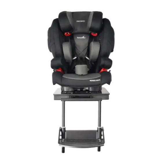 Thomashilfen RECARO Monza Nova 2 Reha Notice De Montage