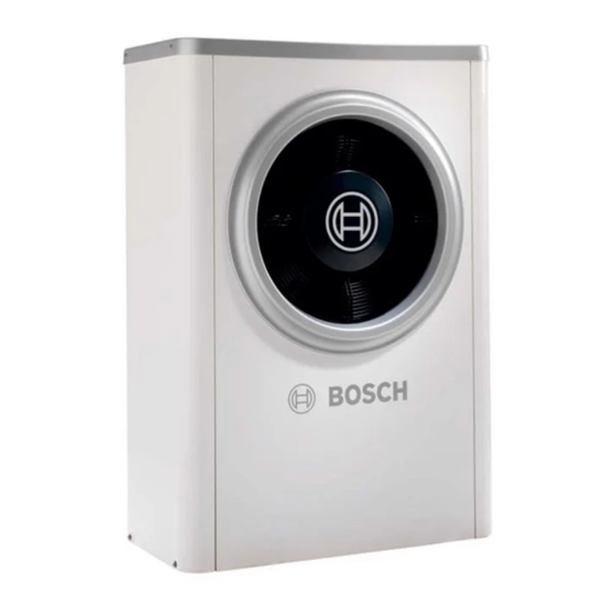 Bosch Compress 7001i AW Notice D'installation