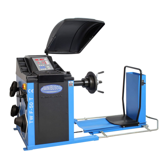 twin busch TW F-50 T Installation, Utilisation Et Entretien