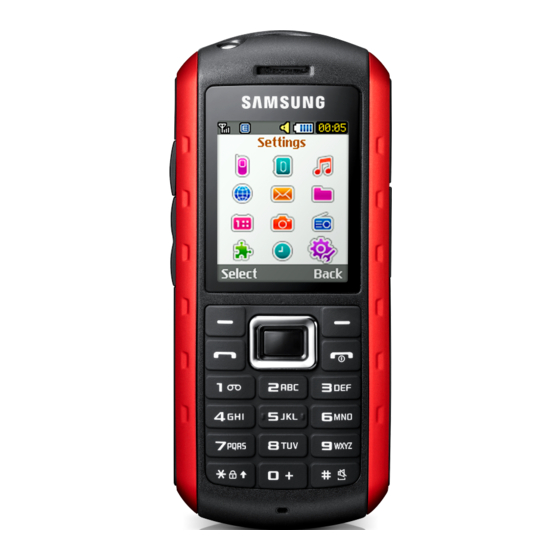 Samsung Solid B2100 Mode D'emploi