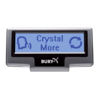 BURY CC 9060 Smart Mode D'emploi