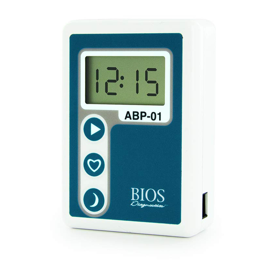 BIOS Diagnostics ABP-01 Mode D'emploi
