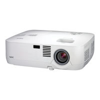 NEC NP500W Mode D'emploi