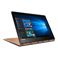 Lenovo YOGA 900 Guide De L'utilisateur