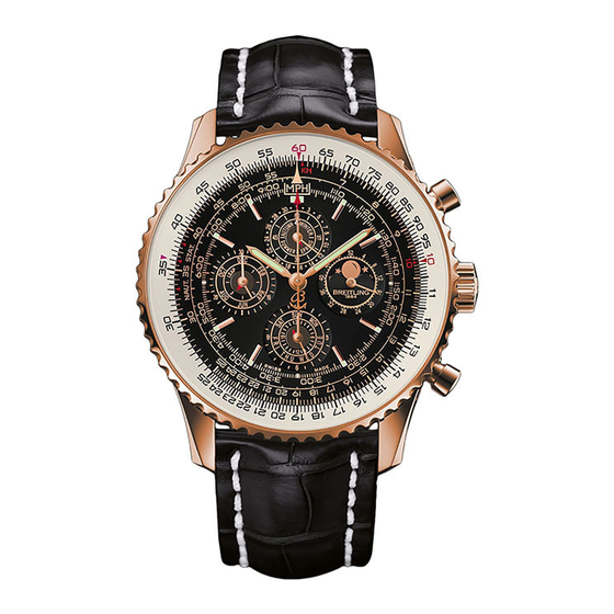 Breitling NAVITIMER QP Mode D'emploi