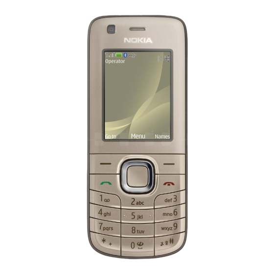 Nokia 6216 classic Manuel D'utilisation