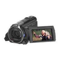 Sony Handycam HDR-CX760VE Guide De L'utilisateur