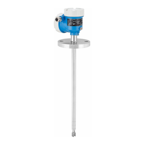 Endress+Hauser Liquiphant FTL51B Manuel De Mise En Service