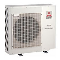 Mitsubishi Electric MXZ-4A80VA Notice D'installation