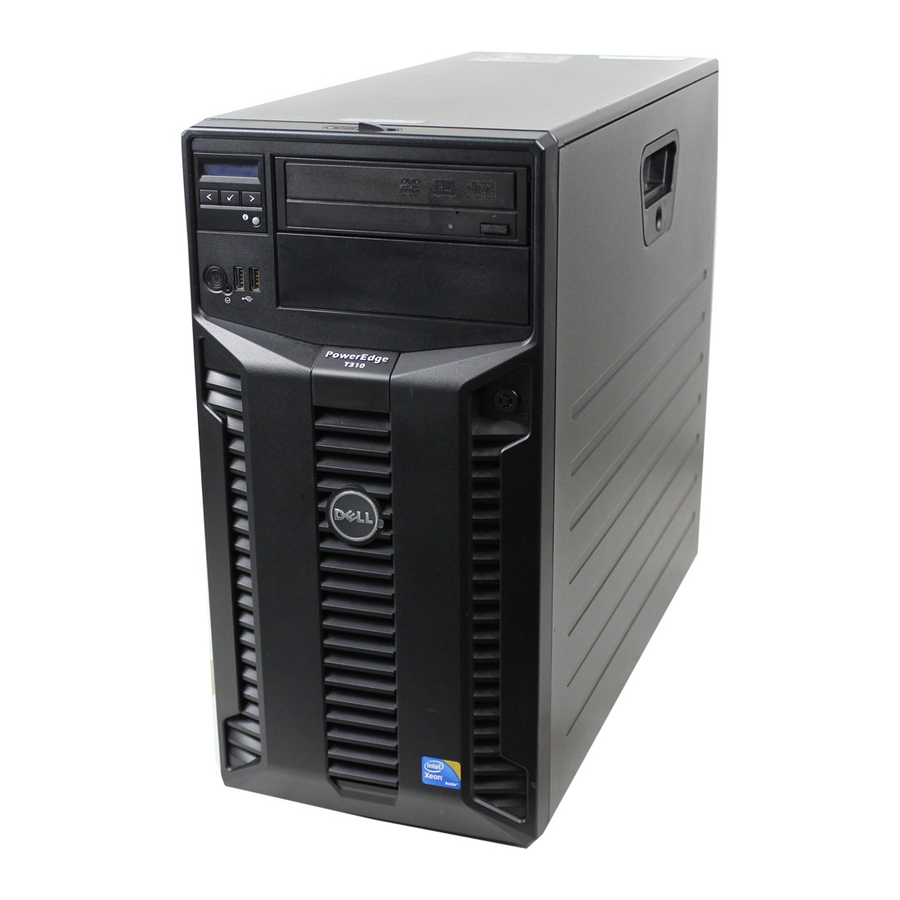 Dell PowerEdge T310 Manuel Du Propriétaire