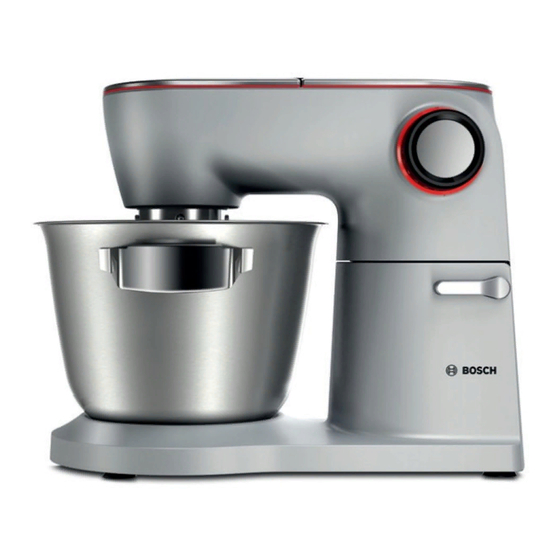 Bosch MUM9 Séries Mode D'emploi