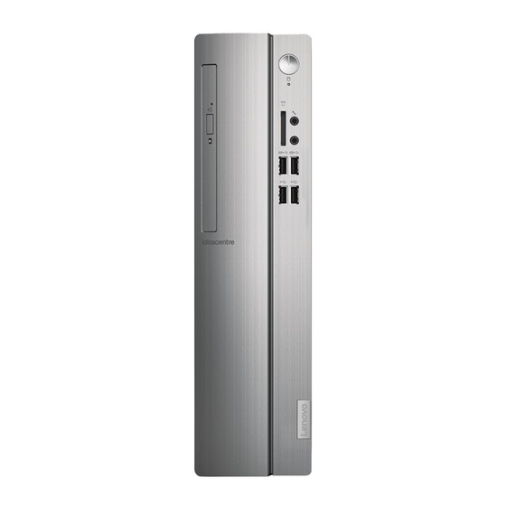 Lenovo IdeaCentre 310S-08IGM Guide D'utilisation