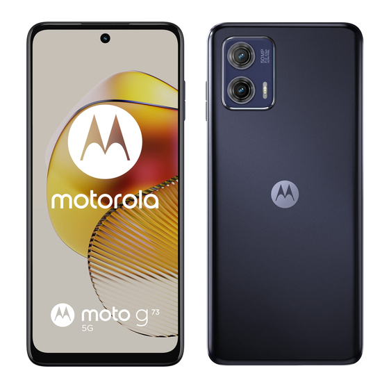 Motorola Moto G73 5G Guide De L'utilisateur