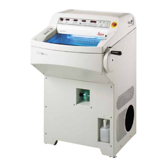 Leica BIOSYSTEMS CM1950 Mode D'emploi
