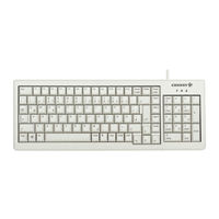 Cherry XS Touchpad Keyboard ML5200 Mode D'emploi