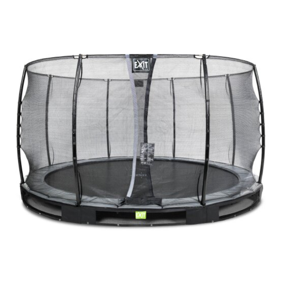 EXIT Toys Elegant Trampolines Mode D'emploi