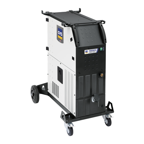 GYS KRONOS 400T G Mode D'emploi