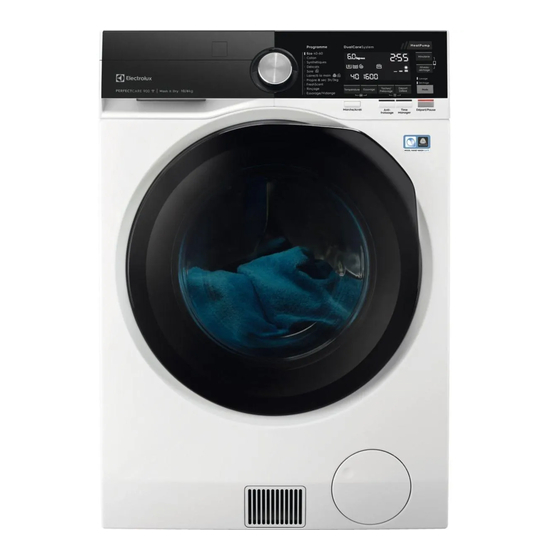 Electrolux EW9W1166RB Notice D'utilisation