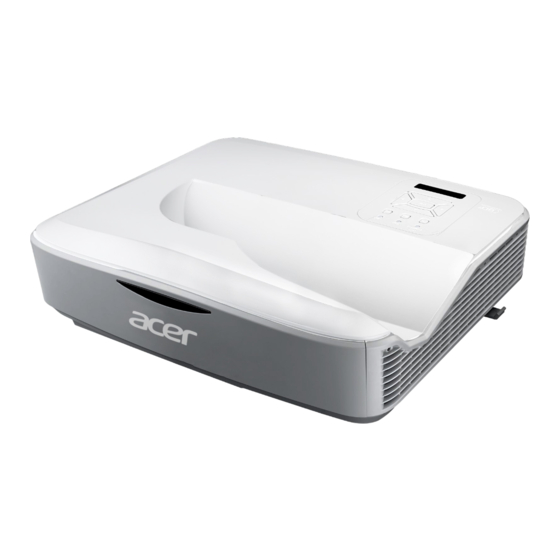 Acer U5530 Guide Utilisateur