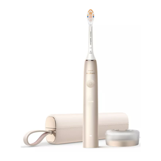 Philips sonicare Prestige 9000 Serie Mode D'emploi