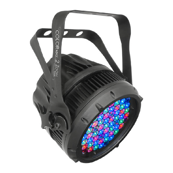 Chauvet COLORado 2 Zoom IP Mode D'emploi