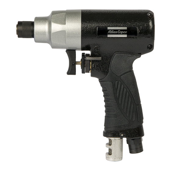 Atlas Copco W2410 Notice D'utilisation