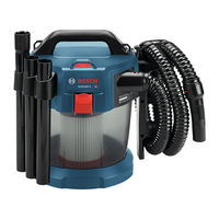 Bosch GAS18V-3 Consignes D'utilisation/De Sécurité