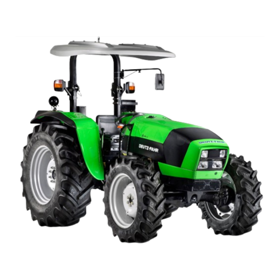 DEUTZ-FAHR AGROLUX Serie Manuels