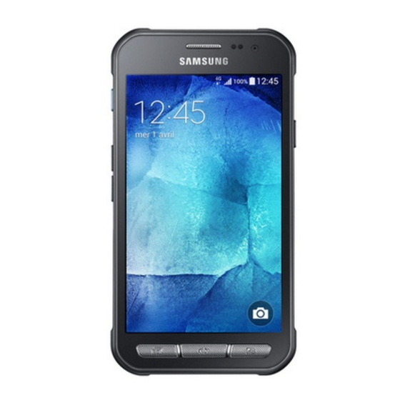 Samsung GALAXY X COVER 3 NOIR Mode D'emploi