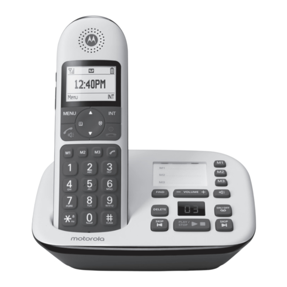 Motorola CD5 Serie Mode D'emploi